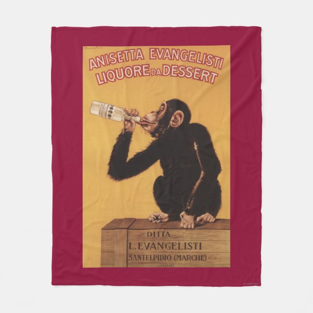 Couverture Polaire Dessert d'Anisetta Evangelisti Liquore DA (Devant)