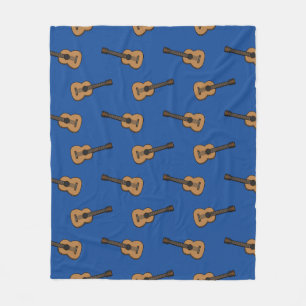 Couverture Polaire Dessin de guitare