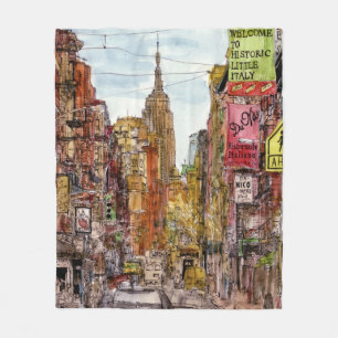 Couverture Polaire Destinations   New York City Vue de Little Italy