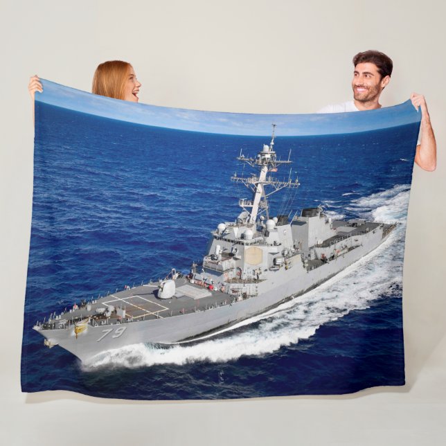 COUVERTURE POLAIRE DÉTROYEUR DE MISSILES GUIDÉS - DDG-79 (En situation)