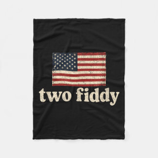 Couverture Polaire Deux Fiddy 2 Fiddy 250e anniversaire 4 juillet