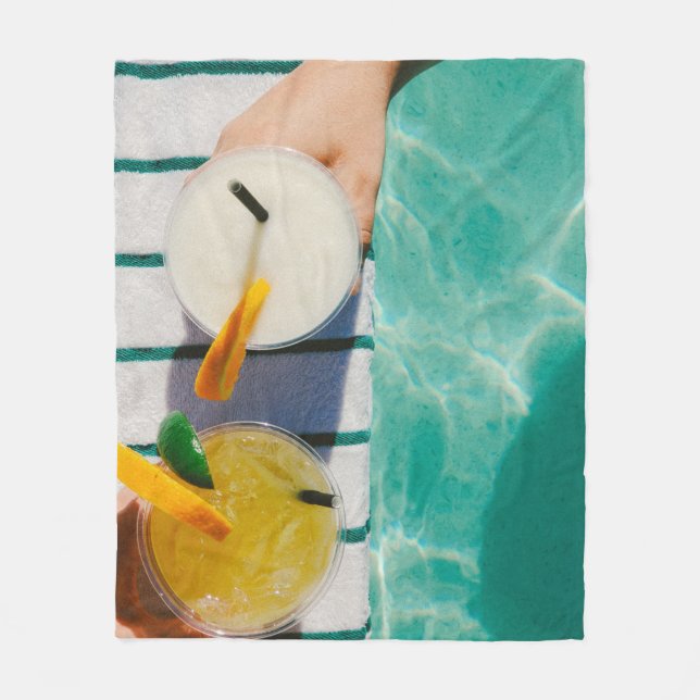 Couverture Polaire Deux tasses à jus (Devant)