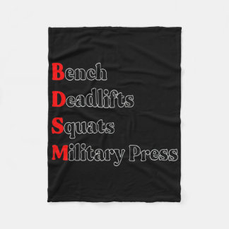 Couverture Polaire Développé couché Développé militaire Squat Bodybui