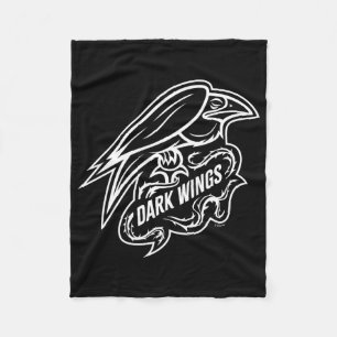 Couverture Polaire Diablo Ailes noires