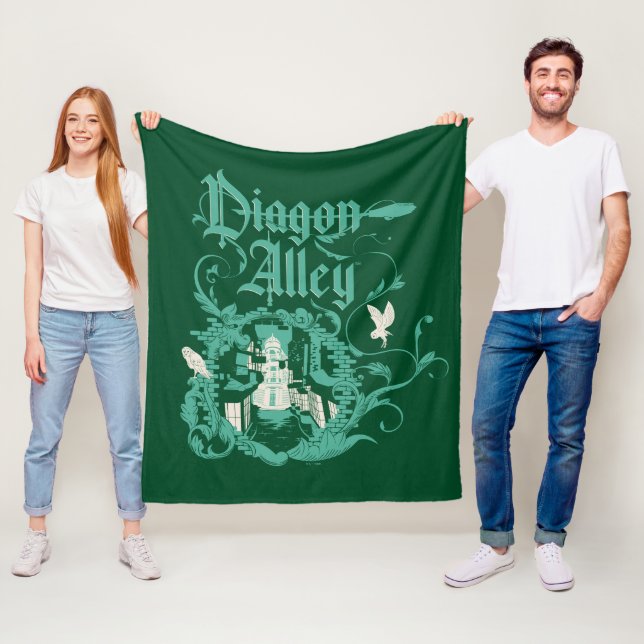 Couverture Polaire DIAGON ALLEY™ Graphique Vintage (En situation)