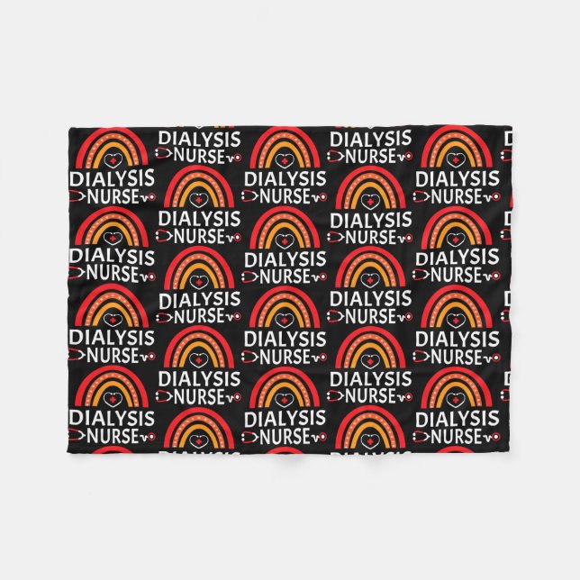 Couverture Polaire Dialysis Rn Nephrology Registered Nurse Kidney  (Devant (Horizontal))