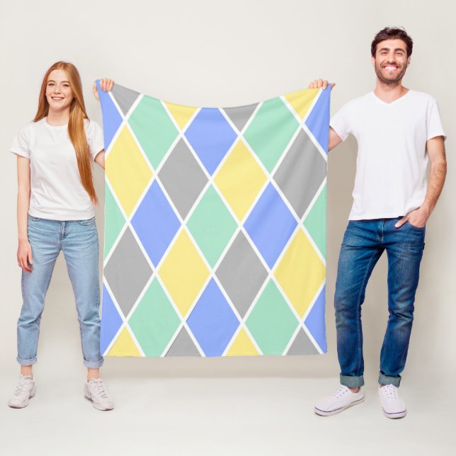 Couverture Polaire Diamants d'été (En situation)