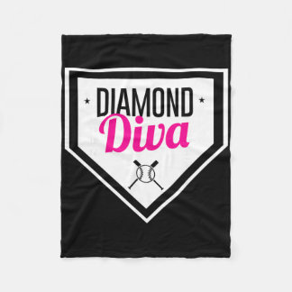 Couverture Polaire Diamond Diva Softll Sports Sell Team Mvp Tee