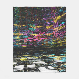 Couverture Polaire Digital Dreams of Color