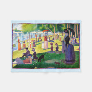 Couverture Polaire Dimanche Après-Midi Sur L'Île De La Grande Jatte