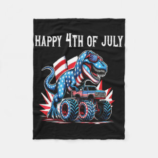 Couverture Polaire Dino T-rex Chemise Pour Garçons 4 juillet Chemise 