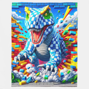 Couverture Polaire Dinosaure
