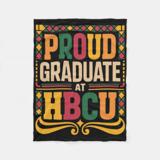 Couverture Polaire Diplômé à Hbcu Juneteenth École Historique Hbcu