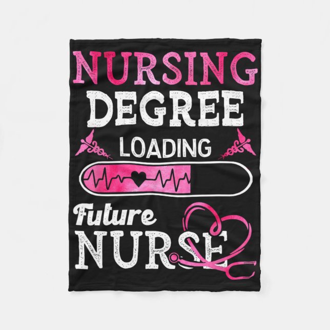 Couverture Polaire Diplôme en soins infirmiers Chargement future prof (Devant)