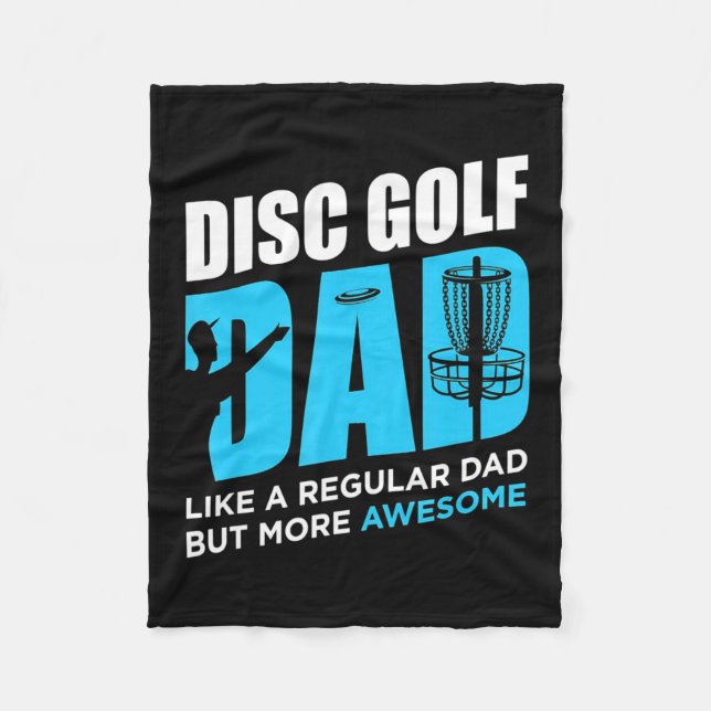 Couverture Polaire Disk Golf papa (Devant)