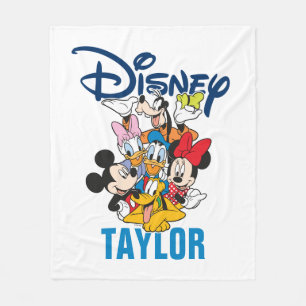 Couverture Polaire Disney   Mickey & Friends - Vacances en famille