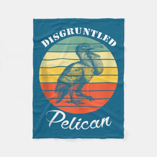 Couverture Polaire Disntled Pelican Funny Quote Tank Top  (Devant)