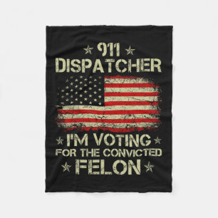 Couverture Polaire Dispatcher Je vote pour le Felon Funn condamné