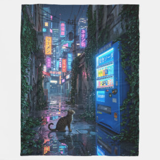 Couverture Polaire Distributeur de Soda Neon Midnight