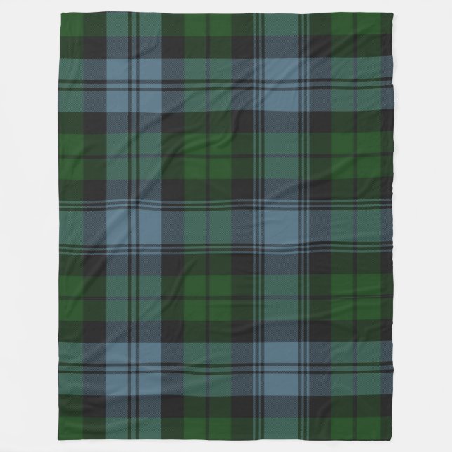 Couverture Polaire District de Sutherland Tartan. (Devant)