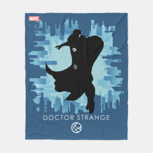 Couverture Polaire Doctor Strange Silhouette Héroïque