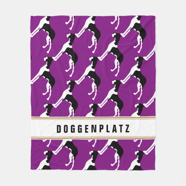 Couverture Polaire Doggenplatz Fleece Decke (Devant)