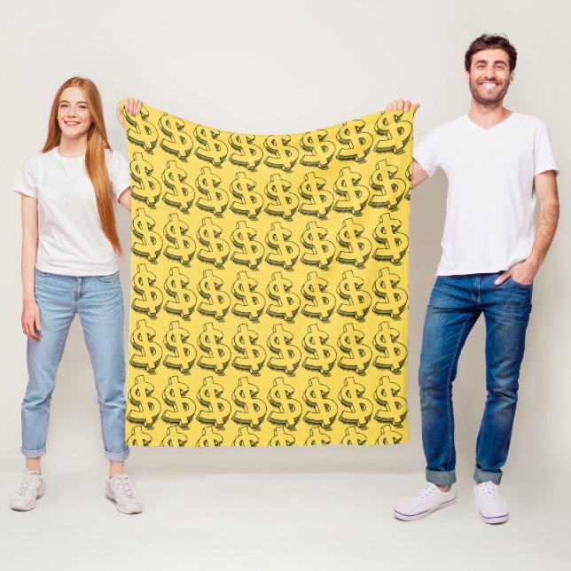 Couverture Polaire dollar or (En situation)