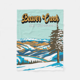 Couverture Polaire Domaine skiable de Beaver Creek Winter Colorado Vi