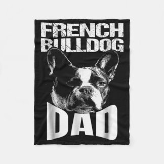 Couverture Polaire Don de chien | French Bulldog Papa
