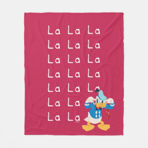 Couverture Polaire Donald Duck Holiday La La La La