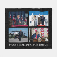 Donald J Trump 45th Président Photo Keepsake