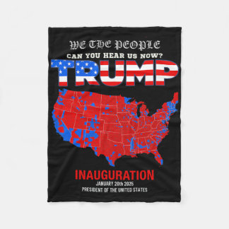 Couverture Polaire Donald Trump Président Célébration Mémorable Tenue