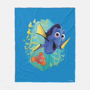 Couverture Polaire Dory et Nemo Nager avec ses amis