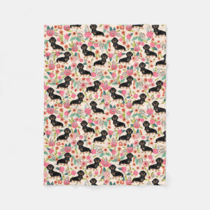 Couverture Polaire Doxie couvrent - noircissez et bronzez les teckels