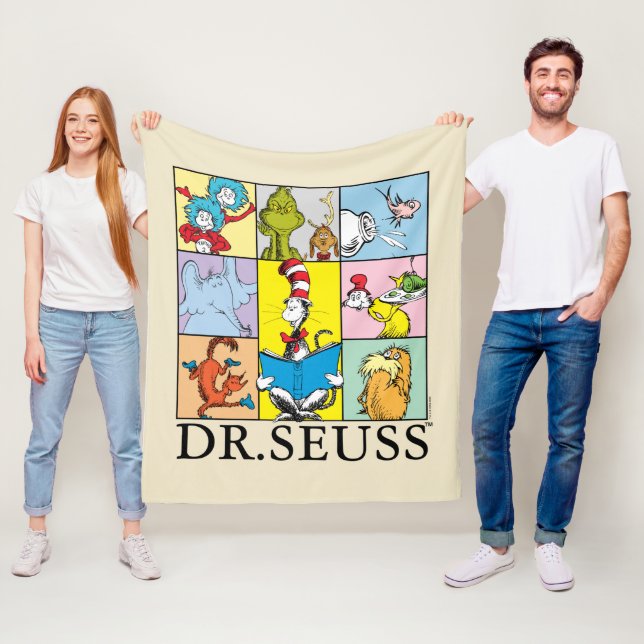 Couverture Polaire Dr Seuss | Graphique Histoires (En situation)