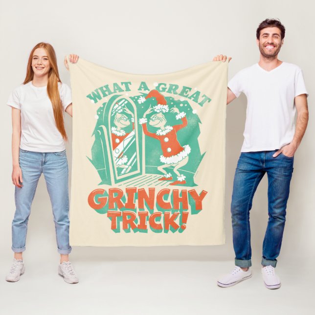 Couverture Polaire Dr Seuss | Quelle belle petite queue de Grinchy ! (En situation)