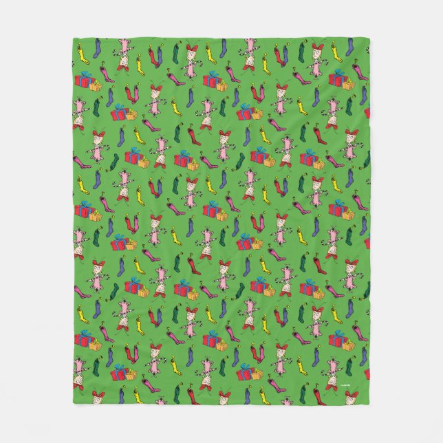 Couverture Polaire Dr Seuss | The Grinch | Cindy-Lou Qui Motif (Devant)
