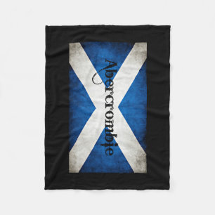 Couverture Polaire Drapeau Abercrombie Grunge