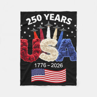 Couverture Polaire Drapeau américain 250e anniversaire des États-Unis