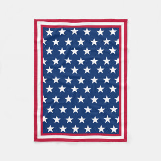 Couverture Polaire Drapeau américain inspiré