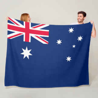 Couverture Polaire Drapeau Australie