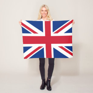 Couverture Polaire Drapeau britannique Royal Union Jack petit