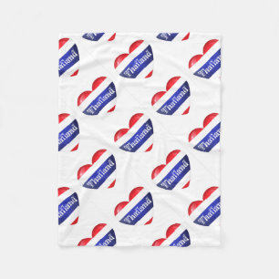 Couverture Polaire Drapeau cardiaque en Thaïlande