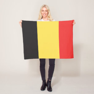 Couverture Polaire Drapeau de Belgique