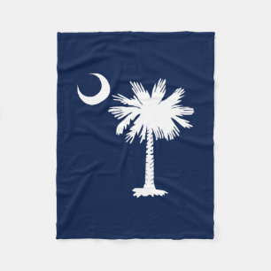 Couverture Polaire Drapeau de la Caroline du Sud