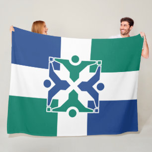 Couverture Polaire Drapeau de la Colombie (Missouri)