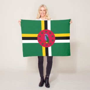 Couverture Polaire Drapeau de la Dominique
