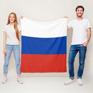 Couverture Polaire Drapeau de la Russie