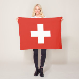Couverture Polaire Drapeau de la Suisse