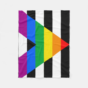 Couverture Polaire Drapeau de l'allié LGBTQ+